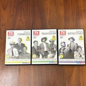 3 TV guide classics DVDs